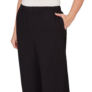Plus Size Alfred Dunner Relaxed Pull-On Capri Pants