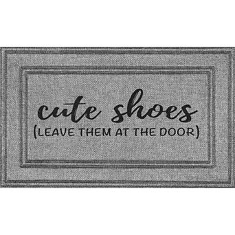 Apache Mills Cute Shoes Indoor / Outdoor Doormat