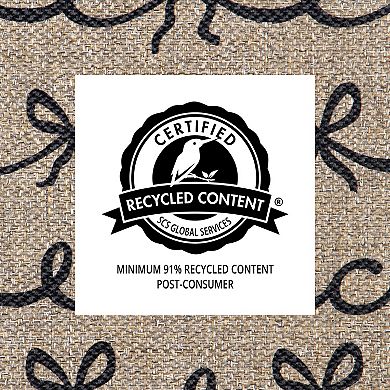 Apache Mills Welcome Bows 18" x 30" Indoor Outdoor Doormat