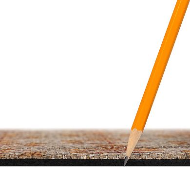 Apache Mills Rustic Dollop Floral Doormat