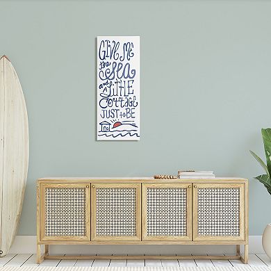 Stupell Home Decor Sea & Cottage Beach Life Calligraphy Wall Art