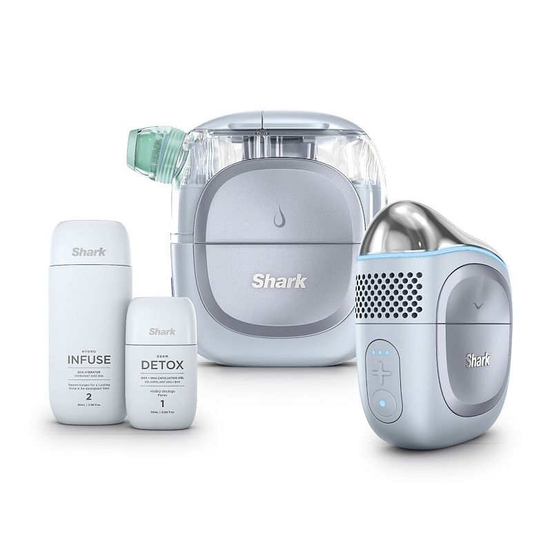Shark® FacialPro Glow At Home Hydro-Powered System, Blue