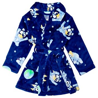 Toddler Boy Marvel Spiderman Heads Robe