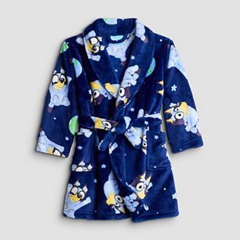 Toddler Boy Marvel Spiderman Heads Robe