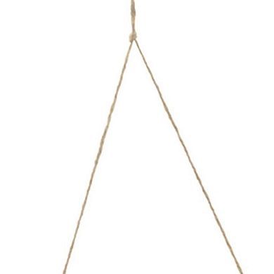 HomeRoots 37" White And Natural Hanging Seagull Decorative Sculpture