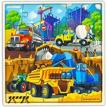 QUOKKA Wooden Toddlers Puzzles for Ages 3-5