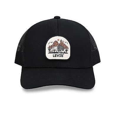 Men's Levi's® Twill Trucker Hat with Graphic Patch