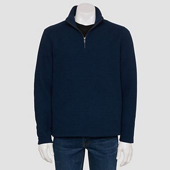 Men's Sonoma Goods For Life® Waffle Fleece Quarter-Zip Pullover