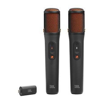 JBL EasySing 2 pc Wireless AI-Powered Microphones with Real-Time Vocal Removal