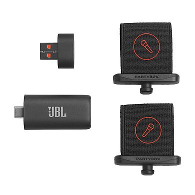 JBL EasySing 2-Piece Wireless AI-Powered Microphones with Real-Time Vocal Removal