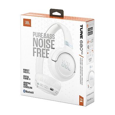JBL Tune 680NC Wireless On-Ear Noise Cancelling Headphones