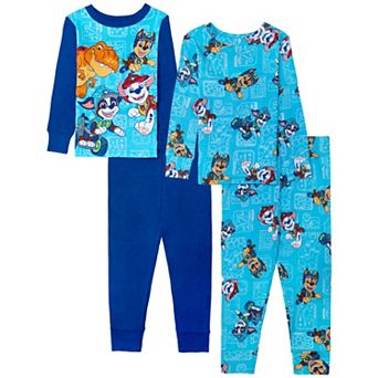 Toddler Boy Monster Jam 4 pc Pajama Top & Pajama Bottoms Set