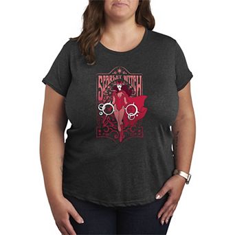 Plus Size Marvel Scarlet Witch Nouveau Graphic Tee