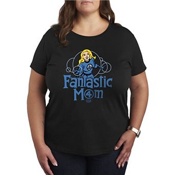 Plus Size Marvel The Fantastic Four Fantastic Mom Graphic Tee