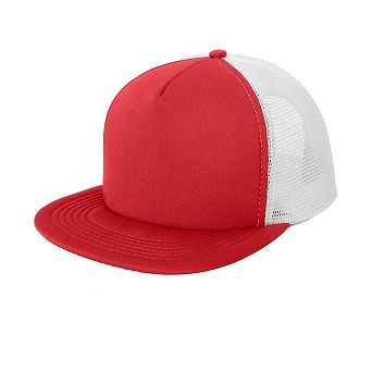 Mafoose Flat Bill Plastic Snapback Polyester Foam Trucker Cap