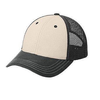 Mafoose Men's Tri-tone Polyester Mesh Back Adjustable Cap