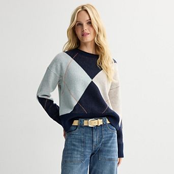 Women's Sonoma Goods For Life® High Rise Patch Pocket Barrel Jeans