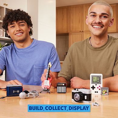 ZURU MAX Retro Collection 188-Piece Building Bricks Handheld Game Console