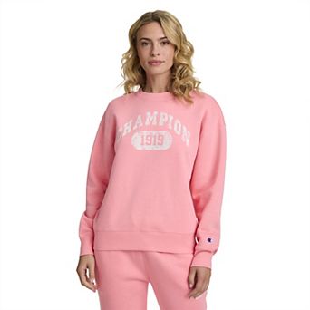 Women’s Champion® 1919 Graphic Fleece Crewneck Pullover