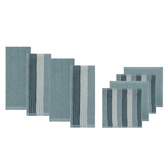 The Big One® 8-Pack Chevron Terry Towel Set