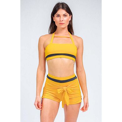Moe halter bikini top