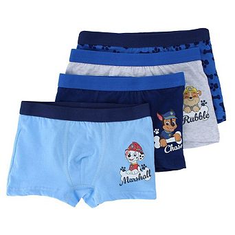 Textiel Trade Boy's Paw Patrol Characters Boxer Briefs (4 Pack)