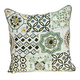 HomeRoots 22" Off White Cotton Throw Pillow
