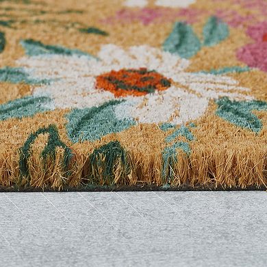 Hallmark Spring Outdoor Coir Doormat