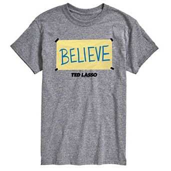 Men's Ted Lasso Believe Sign Graphic Tee