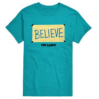 Men's Ted Lasso Believe Sign Graphic Tee
