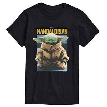 Men's The Mandalorian Grogu Meditate Graphic Tee
