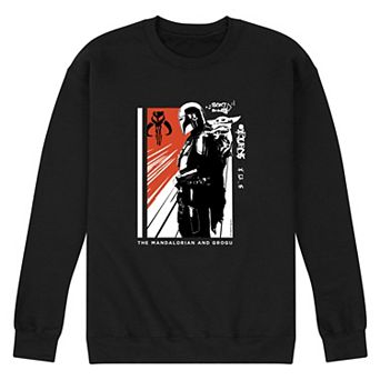 Men's The Mandalorian & Grogu Fleece Sweatshirt