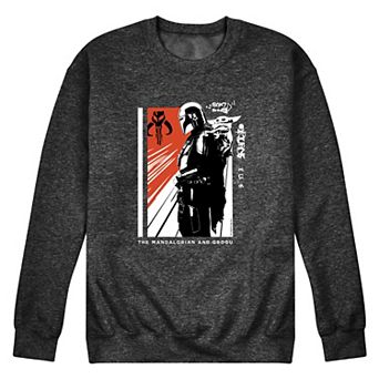 Men's The Mandalorian & Grogu Fleece Sweatshirt