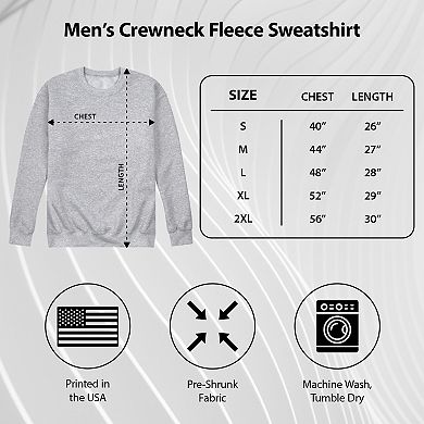 Men's The Mandalorian & Grogu Logo Fleece Sweatshirt