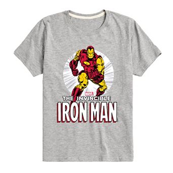 Boys 8-20 Marvel The Invincible Iron Man Graphic Tee