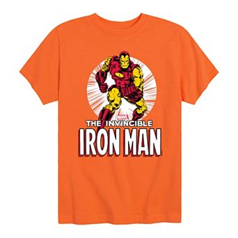 Boys 8-20 Marvel The Invincible Iron Man Graphic Tee