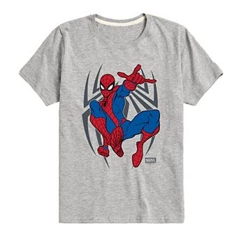 Boys 8-20 Marvel Boy's Spider-Man Pose Graphic Tee
