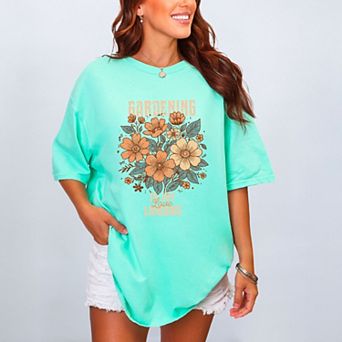 Gardening Is My Love Language - Women's Garment Dyed Graphic T-Shirt