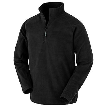 Result Genuine Mens Micro Zip Neck Fleece