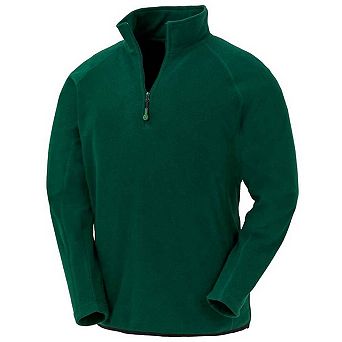 Result Genuine Mens Micro Zip Neck Fleece
