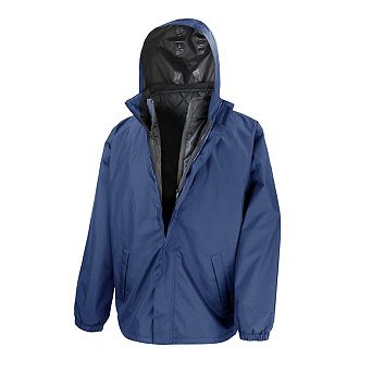 Result Mens Core 3-in-1 Jacket With Quilted Bodywarmer Jacket
