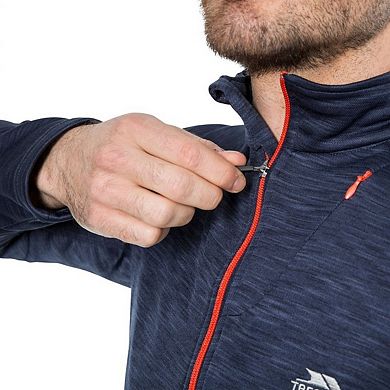 Trespass Mens Collins Half Zip Fleece Top