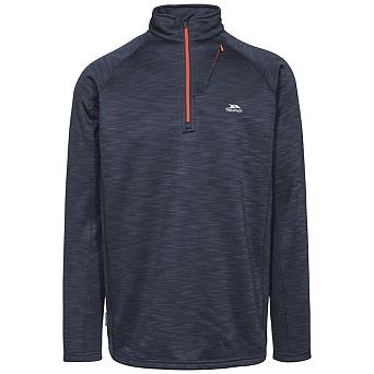 Trespass Mens Collins Half Zip Fleece Top