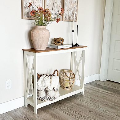 2 Tier End Table Set for Living Room