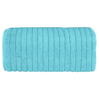 Elegant Comfort 1 pc Premium Turkish Cotton Corduroy Stripe Oversized Bath Sheet Towel 40 x 80 Inch