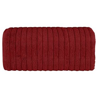 Elegant Comfort 1 pc Premium Turkish Cotton Corduroy Stripe Oversized Bath Sheet Towel 40 x 80 Inch