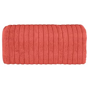 Elegant Comfort 1 pc Premium Turkish Cotton Corduroy Stripe Oversizes Bath Sheet Towel 40 x 80 Inch