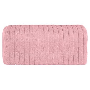 Elegant Comfort 1 pc Premium Turkish Cotton Corduroy Stripe Oversizes Bath Sheet Towel 40 x 80 Inch