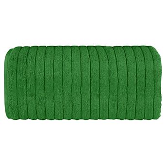 Elegant Comfort 1 pc Premium Turkish Cotton Corduroy Stripe Oversized Bath Sheet Towel 40 x 80 Inch