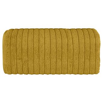 Elegant Comfort 1 pc Premium Turkish Cotton Corduroy Stripe Oversized Bath Sheet Towel 40 x 80 Inch